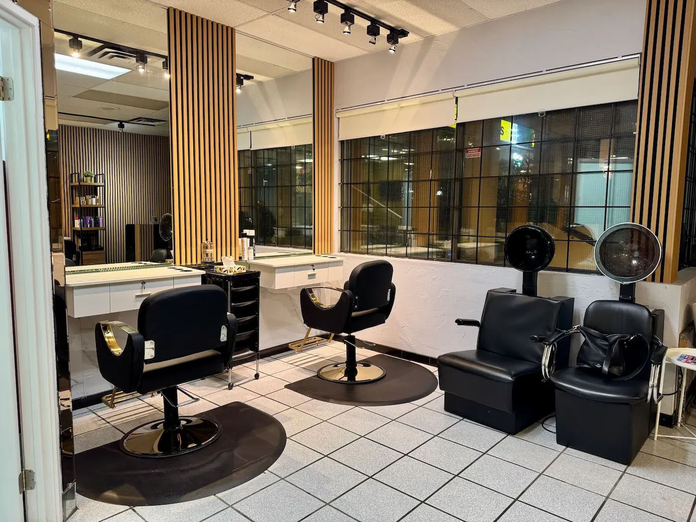 Hair station at Elika Beauty