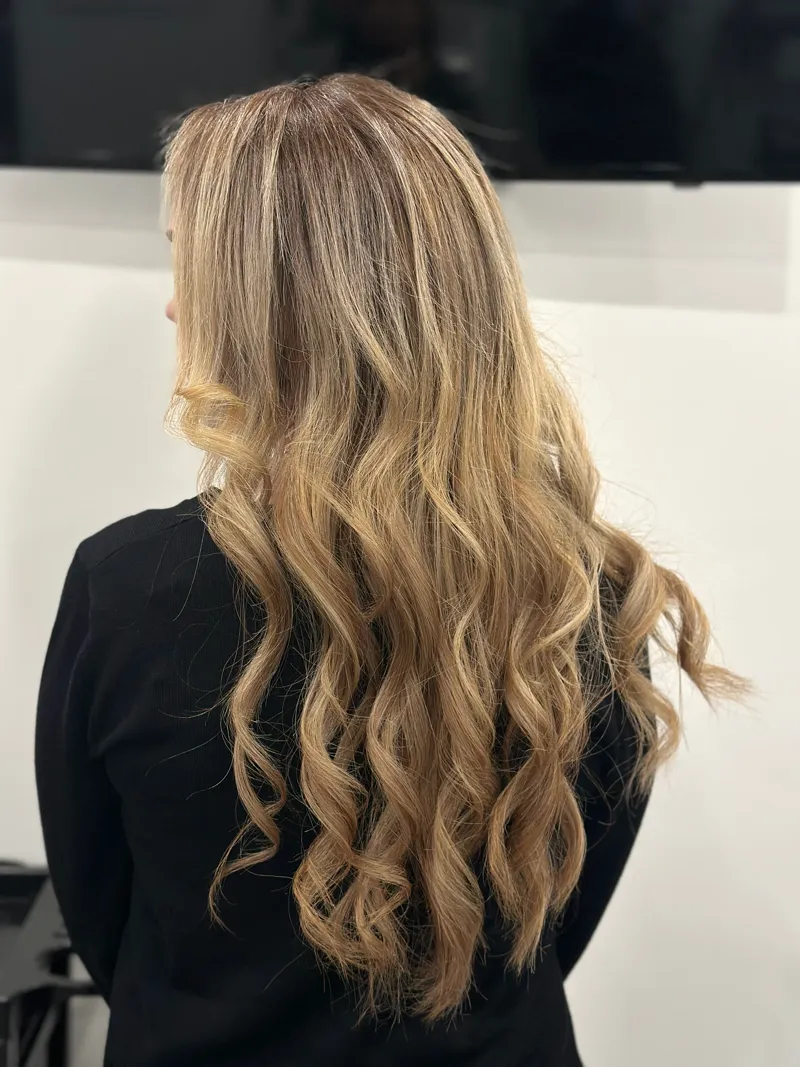 Hair highlights at Elika Beauty near Brentwood Burnaby